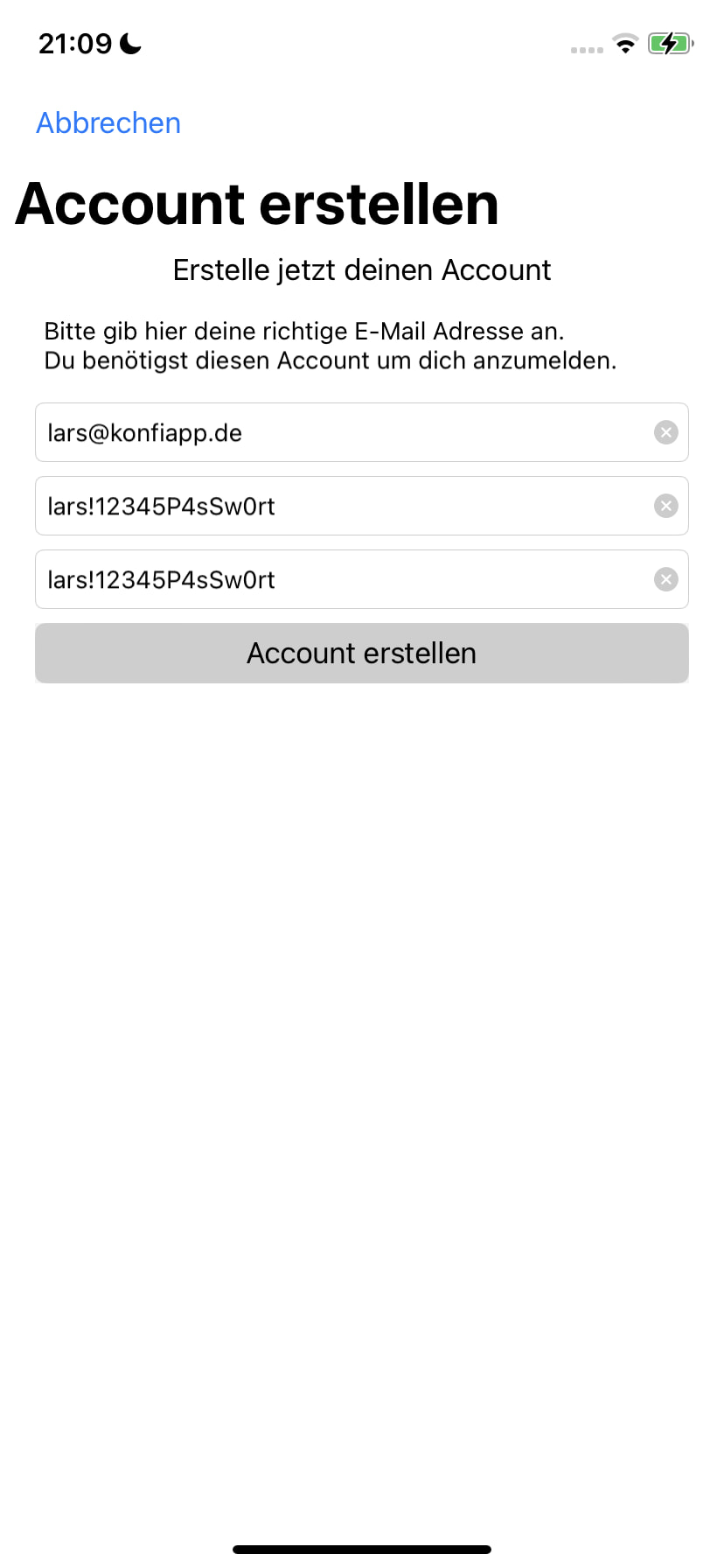 Startseite App