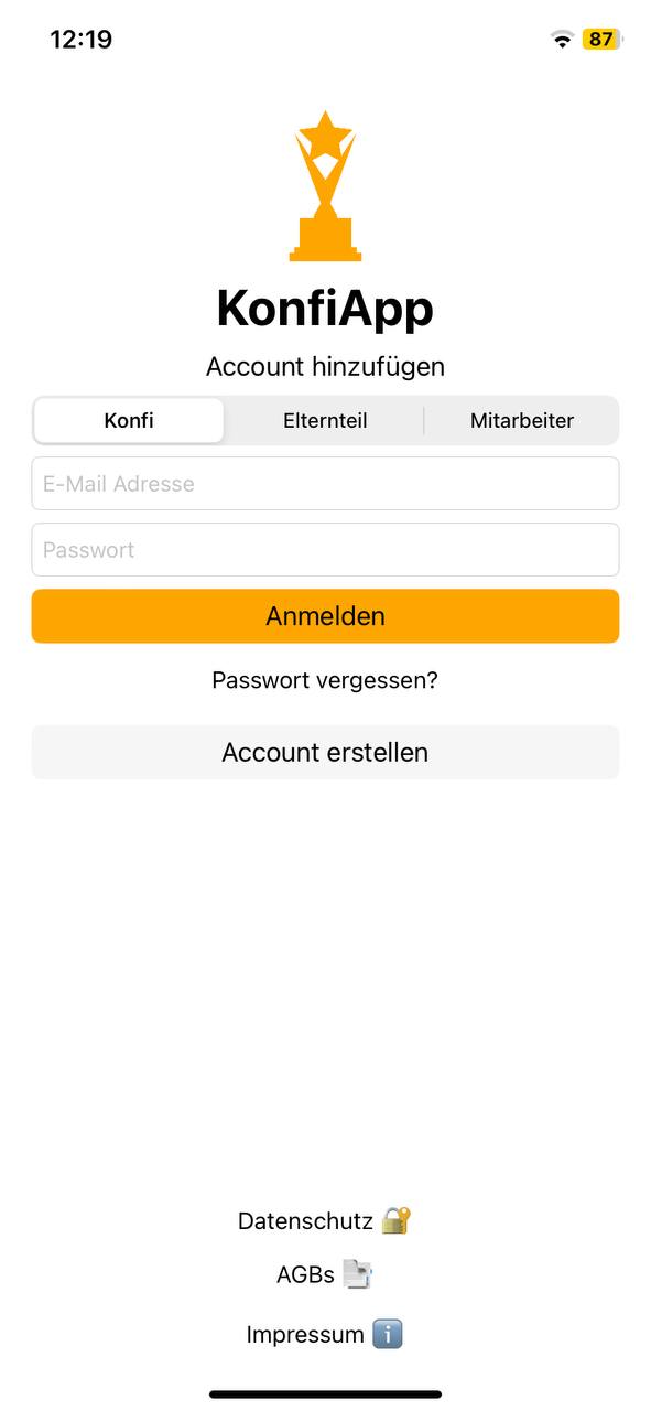 Startseite App