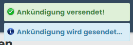 Ankündigung für Konfis