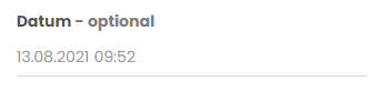 Zeitpunkt angeben