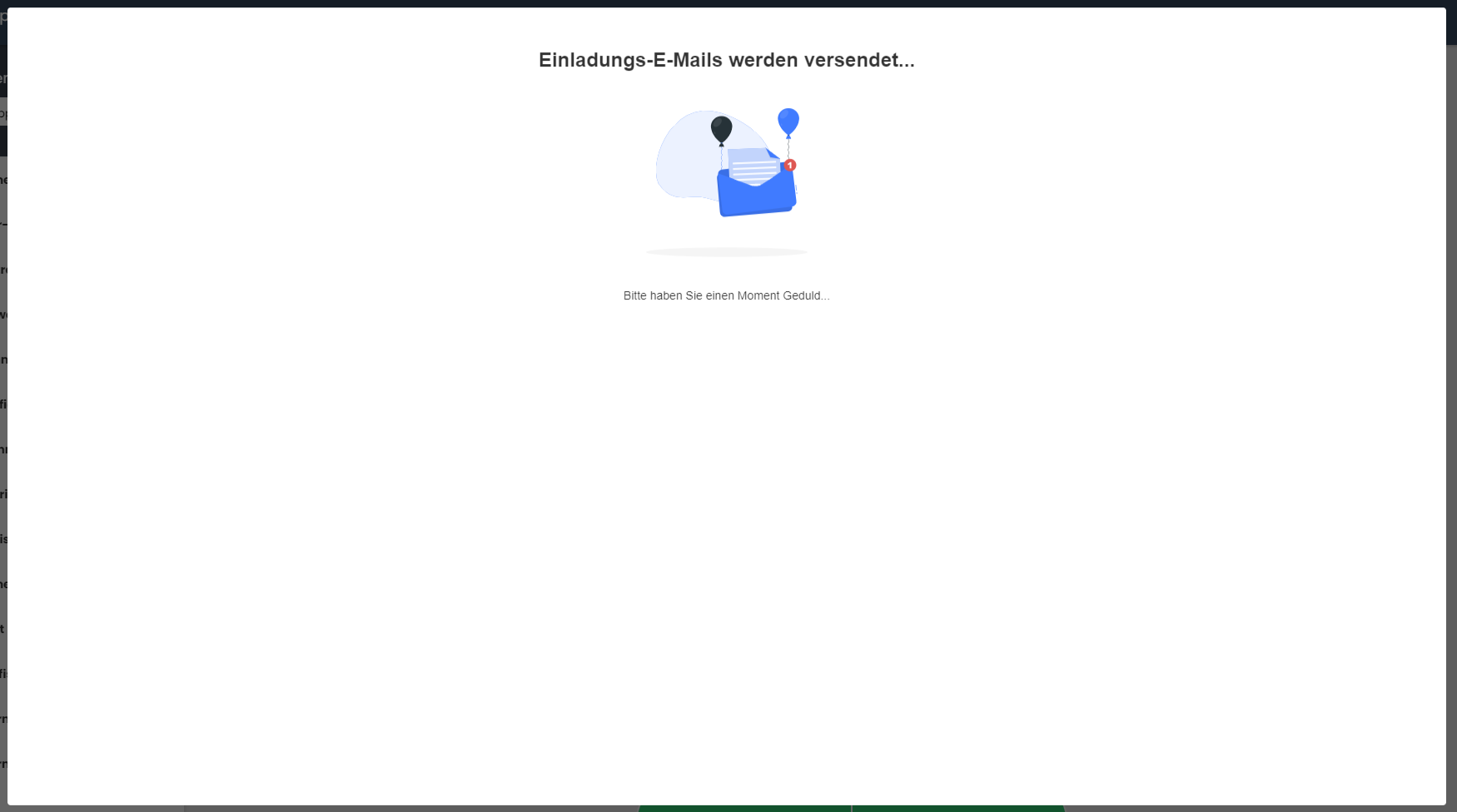 Konfi Übersicht Eltern hinzufügen Button