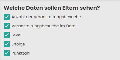 Administration: Modul Eltern: Einstellungen vornehmen