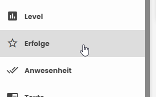 Erfolge Seitenleiste