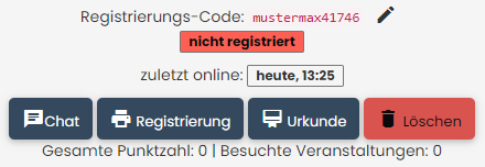 Account-Reset versendet