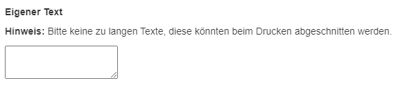 Konfi-Urkunden Popup Text