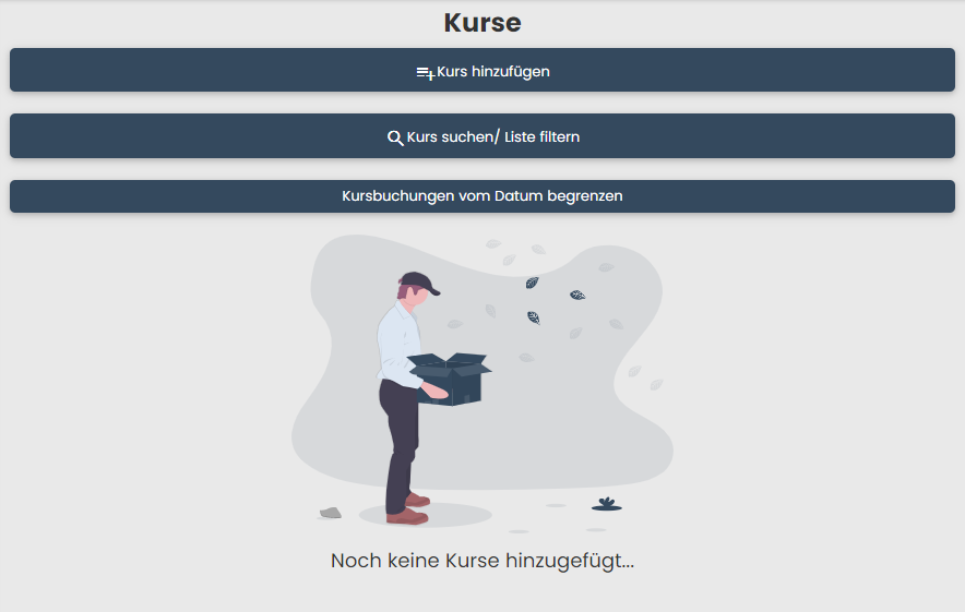 Noch keine Kurse