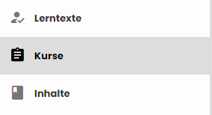 Seitenleiste Kurse