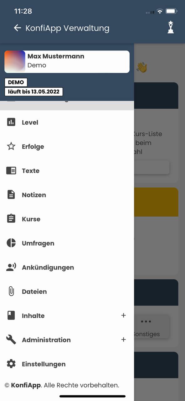 Einstellungen