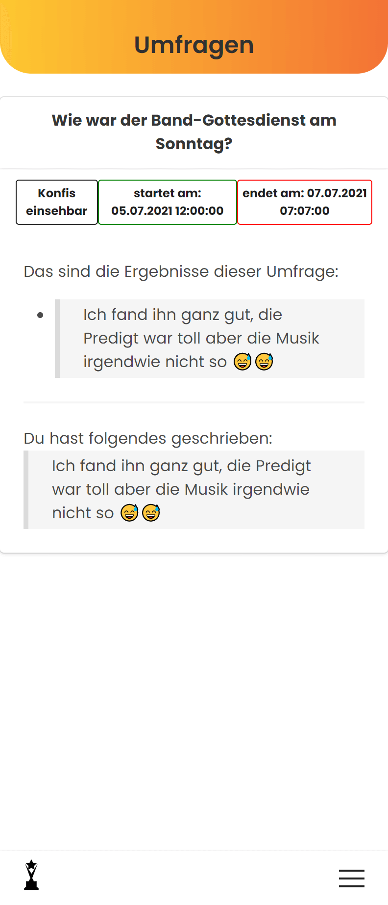 Umfrage