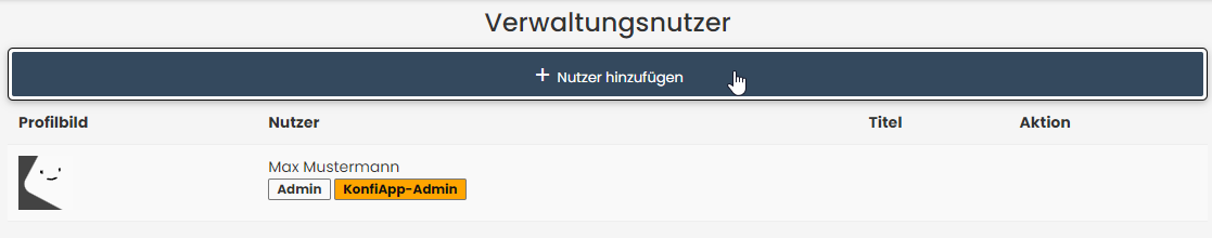 Mitarbeiter hinzufügen