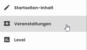 Veranstaltungen Seitenleiste